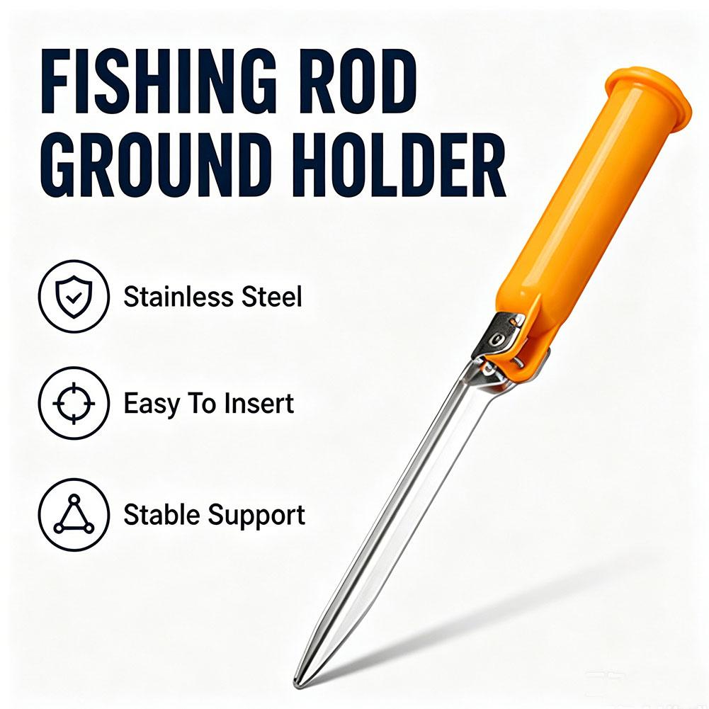 Fishing Rod Repair Kit - Penyangga Joran Pancing Lipat Multi-Fungsi Dengan