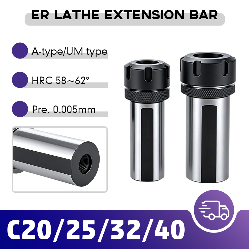 Fishing Rod Holder - Batang Ekstensi ER dengan Diameter Variabel
