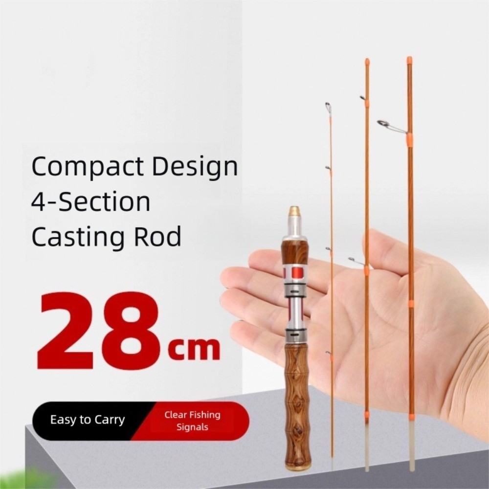 Fishing Rod Carbon Fiber - Joran Pancing Spinning 4 Bagian, Joran