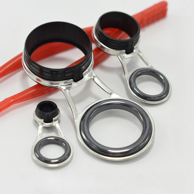 Fishing Rod Repair Kit - Tongkat pancing cincin panduan baja tahan