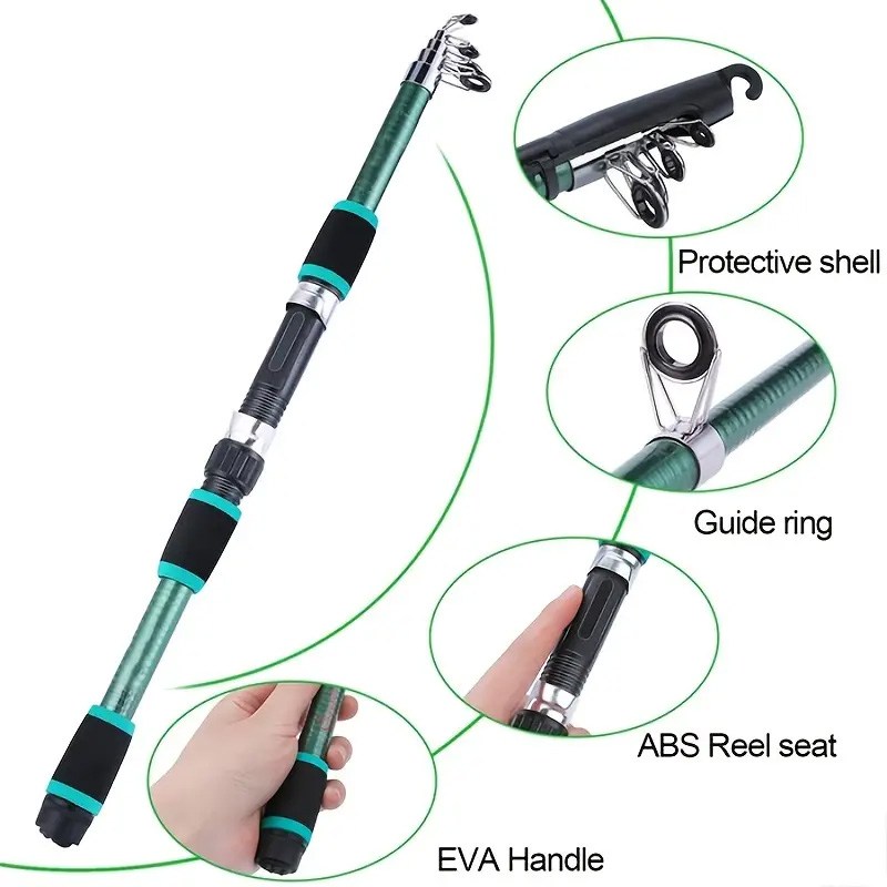 Set tiang pancing, kit lengkap - Fishing Rod Surf ulasan dan harga
