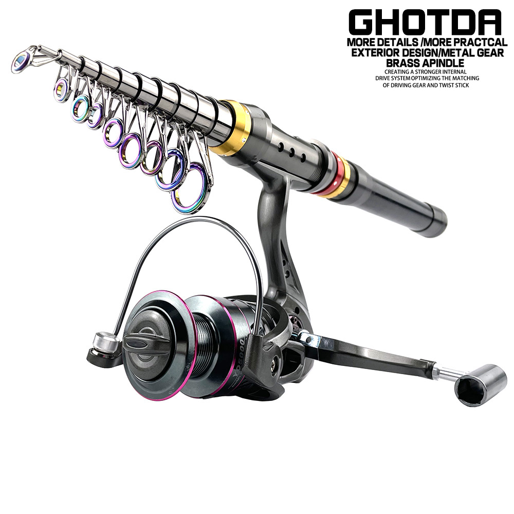 1.8-3.6M Joran Pancing Putar S - Fishing Rod Surf ulasan dan harga