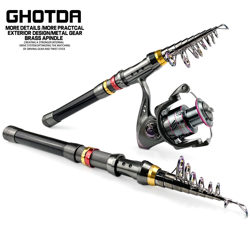 1.8-3.6M Joran Pancing Putar S - Fishing Rod Surf ulasan dan harga