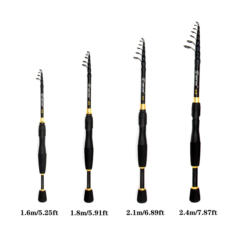 Joran Pancing Teleskopik JSFUN - Fishing Rod Carbon Fiber ulasan dan harga